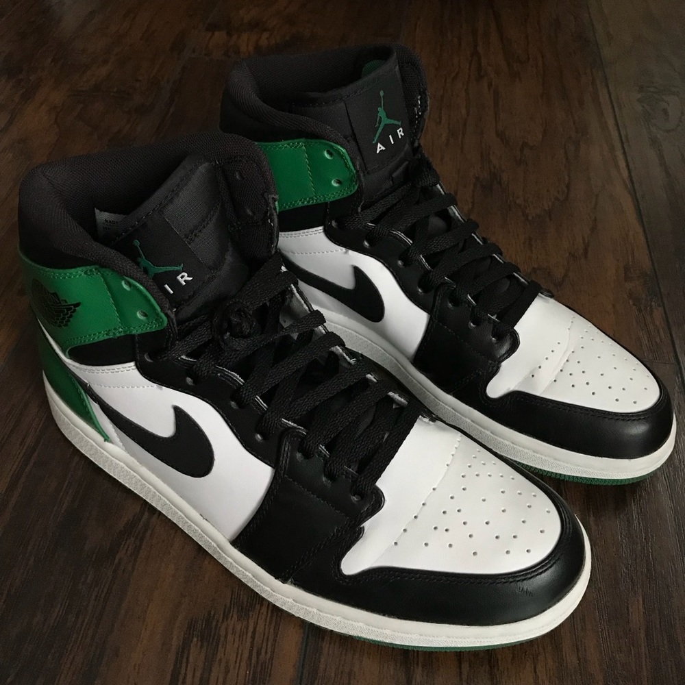 Jordan Retro 1 9.5 DMP Pack Celtics 332550 101